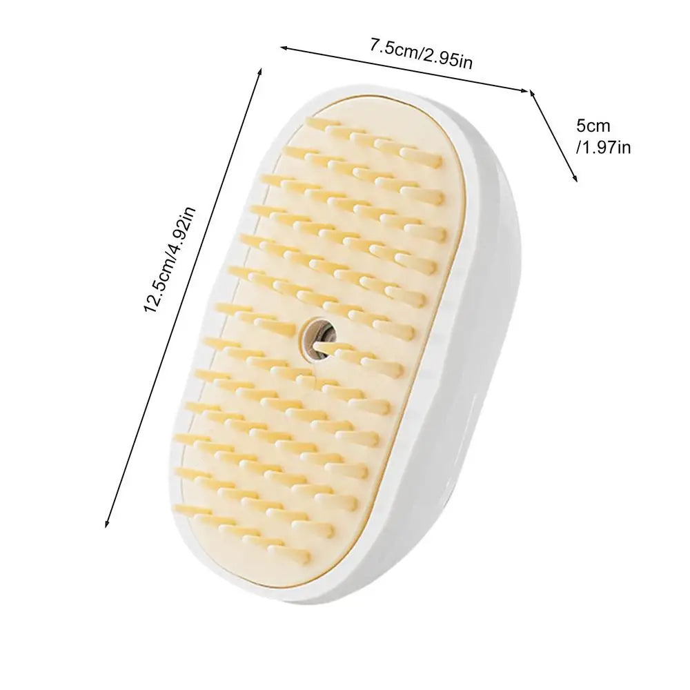 Defur Comb For Dogs Electric Steamy Cat Brush Cat Cleaning Massage Supplies Dog Hair Remover Pet Grooming dog steams brush