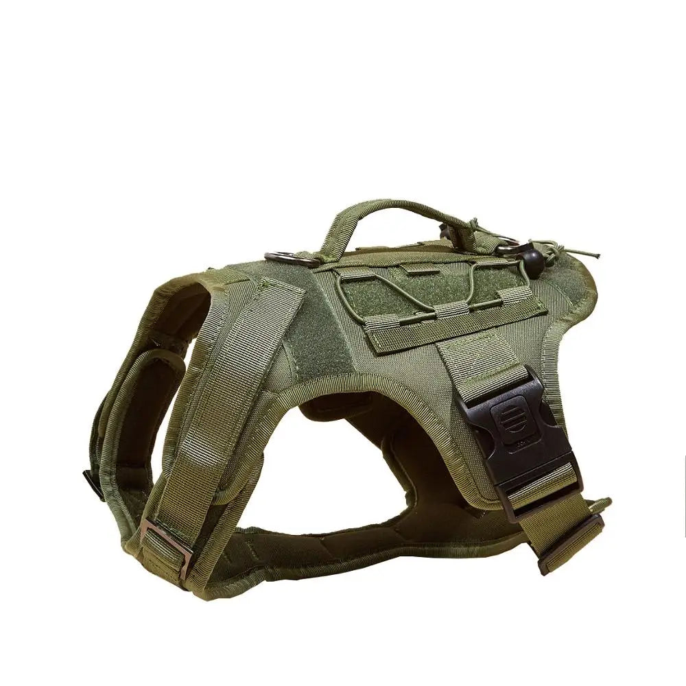 Tactical Dog Vest Harness No Pull Comfortable Adjustable Pet Harness For Medium Large Dog Military Training With Handle Labrador