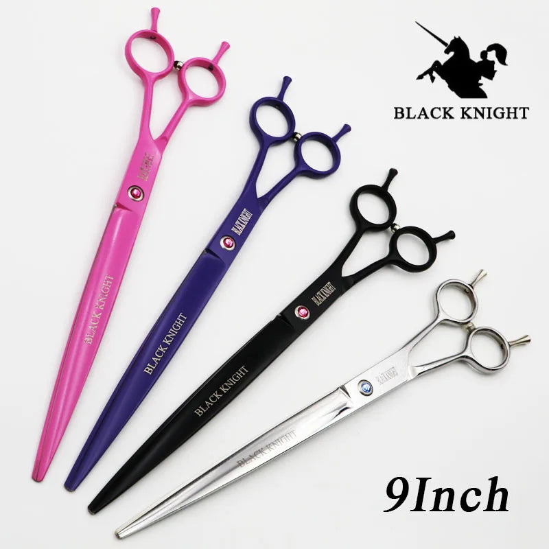 9 Inch Pet Scissors Professional Dogs Cats Pets Grooming Hair Shears Salon Barber Hairdressing Scissors Straight Cutting Shears