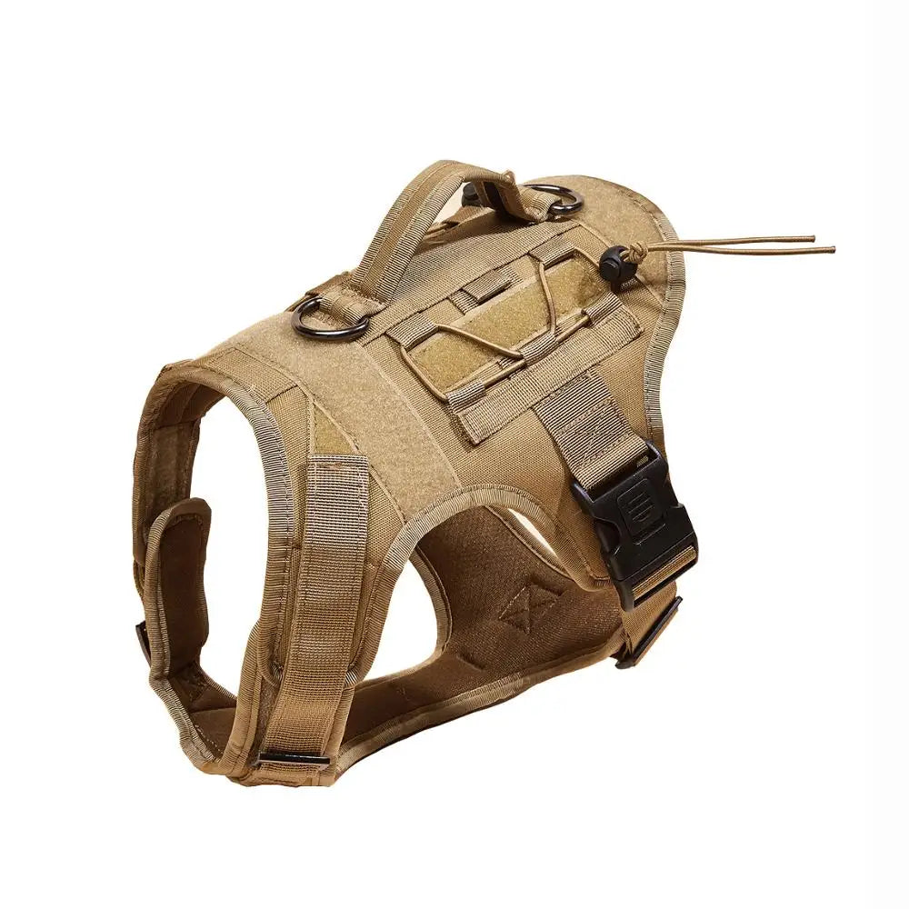 Tactical Dog Vest Harness No Pull Comfortable Adjustable Pet Harness For Medium Large Dog Military Training With Handle Labrador
