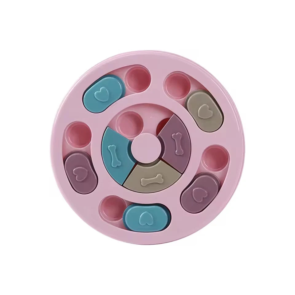 Dog educational toys, anti-choking bowl, slow feeding tray invisible food bowl non-slip dog bowl cat bowl pet fun supplies