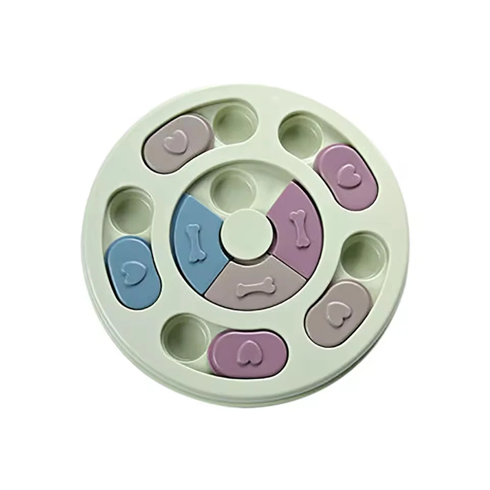 Dog educational toys, anti-choking bowl, slow feeding tray invisible food bowl non-slip dog bowl cat bowl pet fun supplies