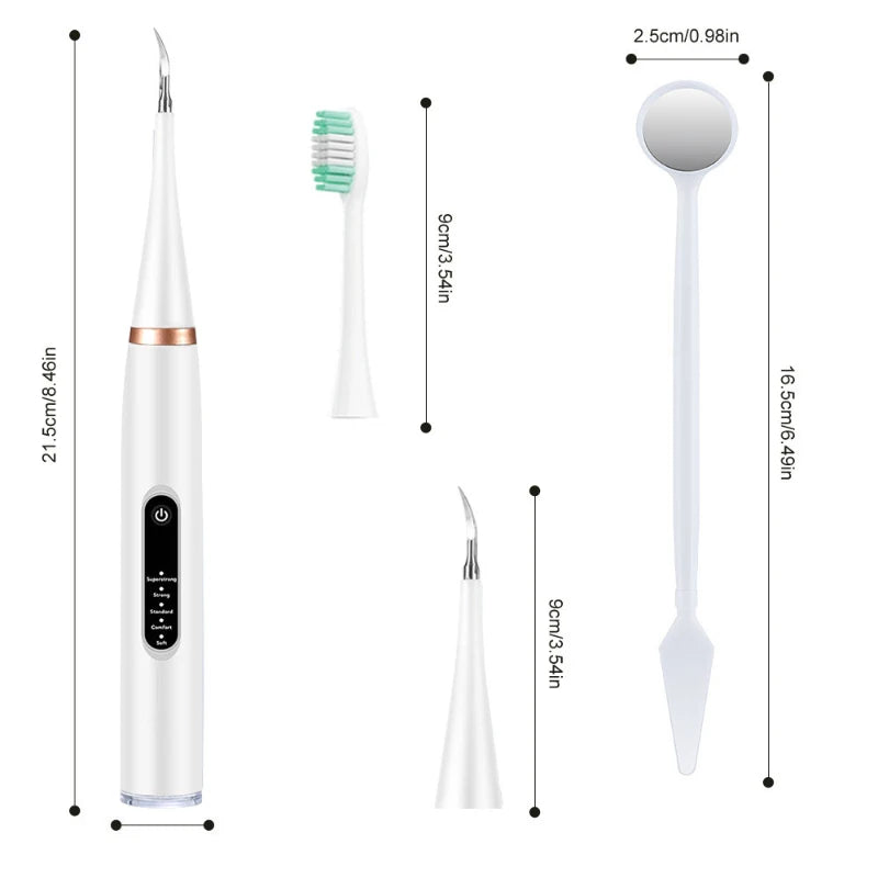 Ultrasonic Dog Dental Cleaner Electric Toothbrush Cleanning Dog Teeth Plaque Remover Pet Dental Calculus Beauty  Instrument