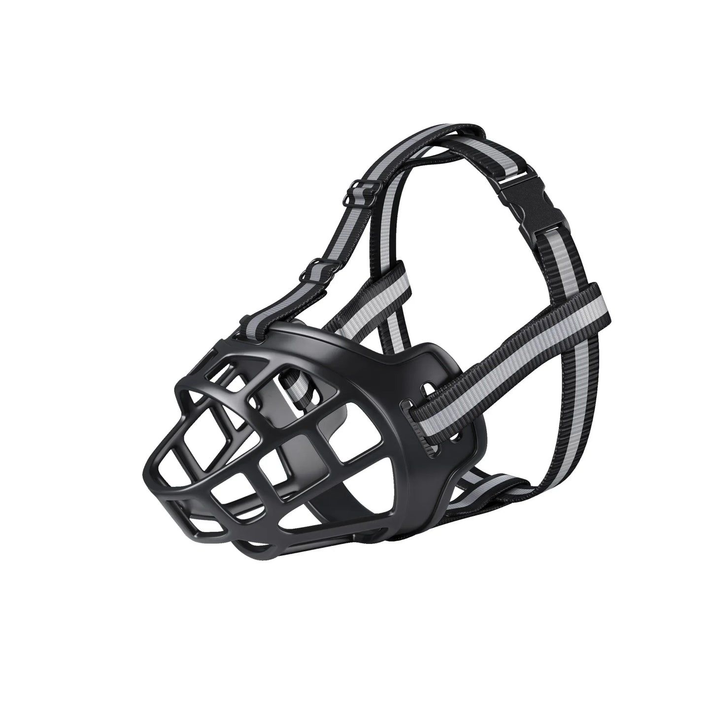 Adjustable Reflective Dog Muzzle, Anti-bite, Anti-Barking, Anti-eating, Large, Medium and Small Dog, Mannequin Pets