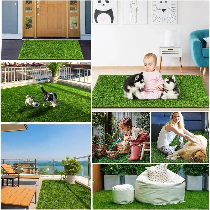 Dogs Grass for Potty Training Artificial Grass for Dogs Puppy Fake Grass Pads Large Dogs Supplies Pets Litter Rugs for Puppy