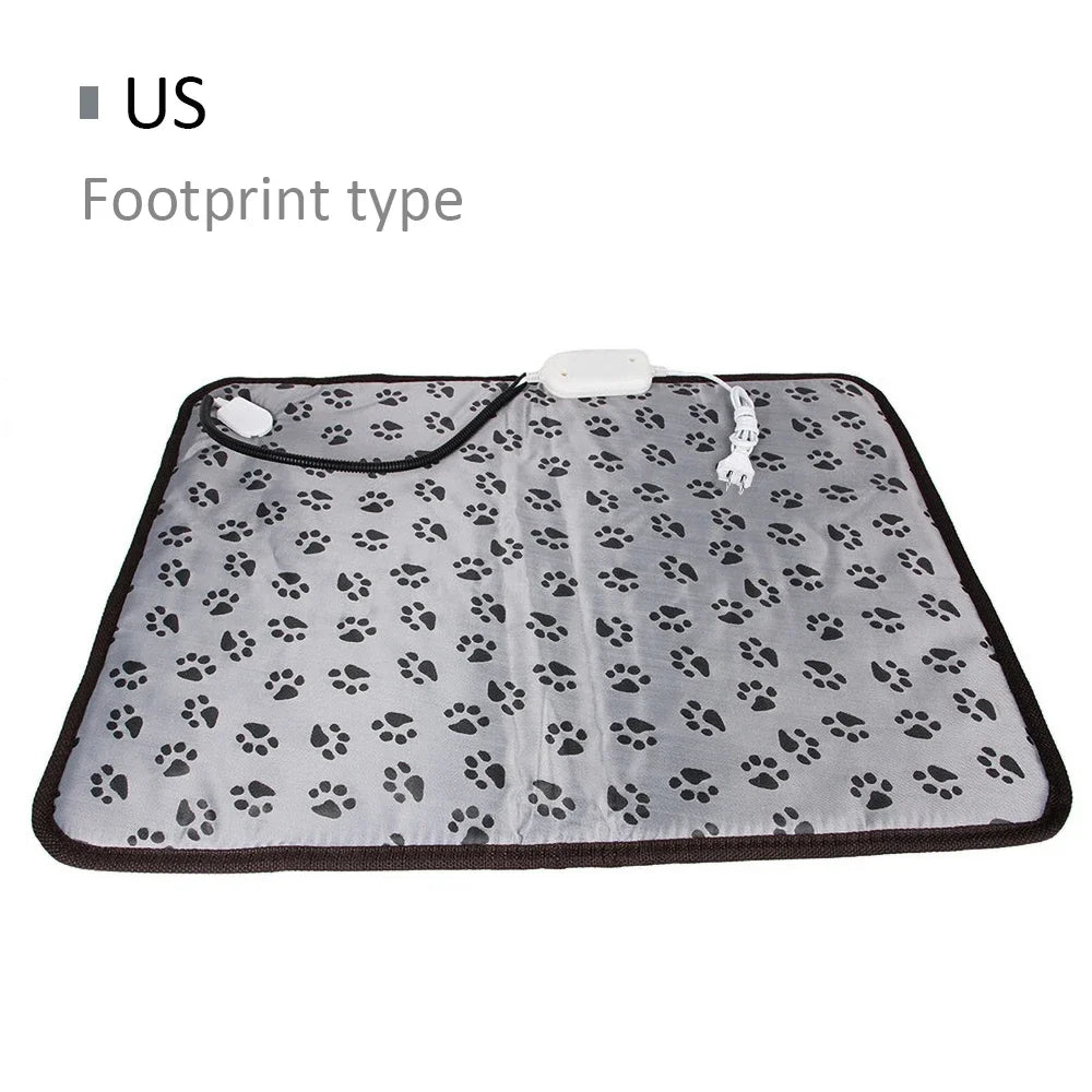 Winter Dog Bed Pet Dog Cat Heating Pad Indoor Warming Mat 45*45cm Waterproof Warmer Pet Mat Bed for Dogs Cats