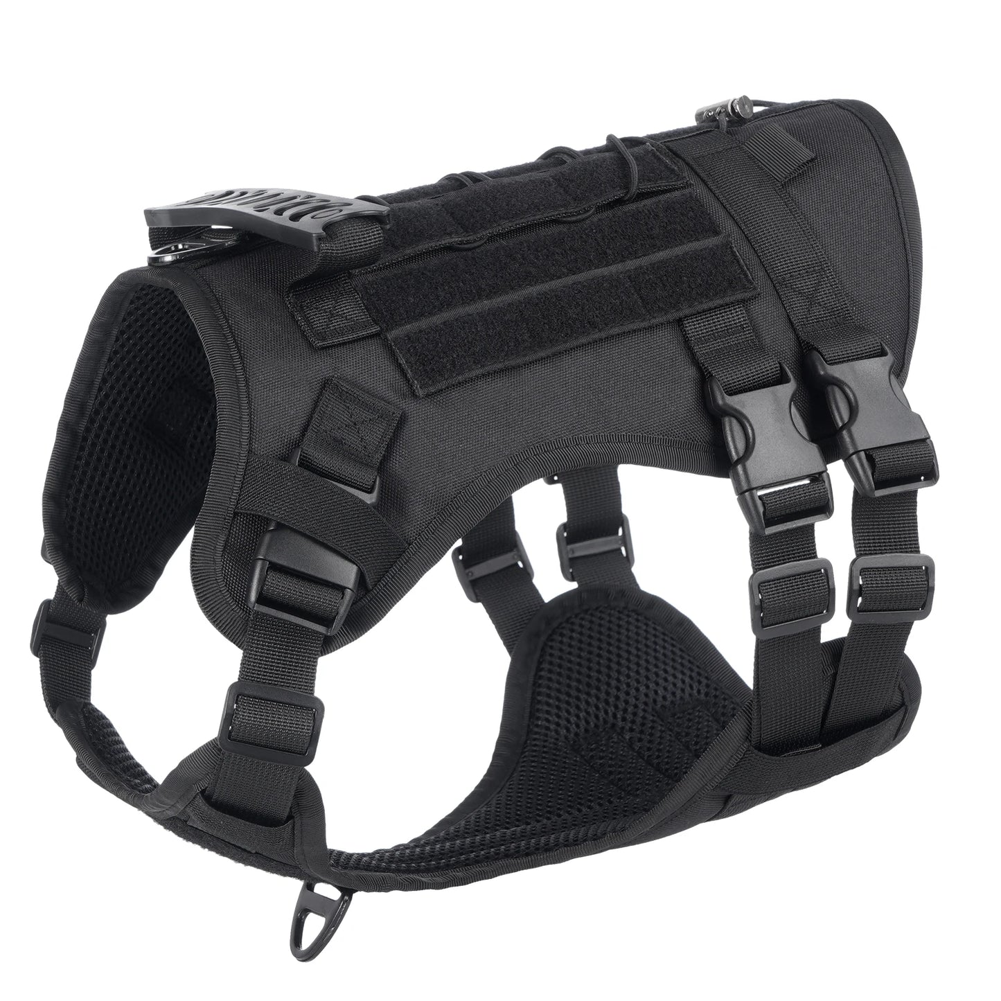 Tactical Chest Strap Large Dog Explosion proof Outdoor Anti slip Tank Top Pet Traction Dog Harness Reinforcement Loop Dog Walkin
