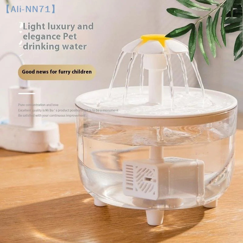 【NN71】Auto Circulating Pets Water Fountain USB Electric Mute Cat Dog Drinker Bowl 1500mL Recirculate Filtring Water Dispenser