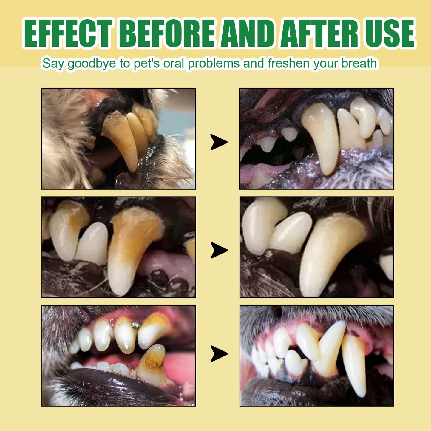 30ml Pet Oral Spray Teeth Cleaning for Dogs and Cats Dental Stain Cleaner Freshen Breath Natural Teeth Grooming Pet Supplies