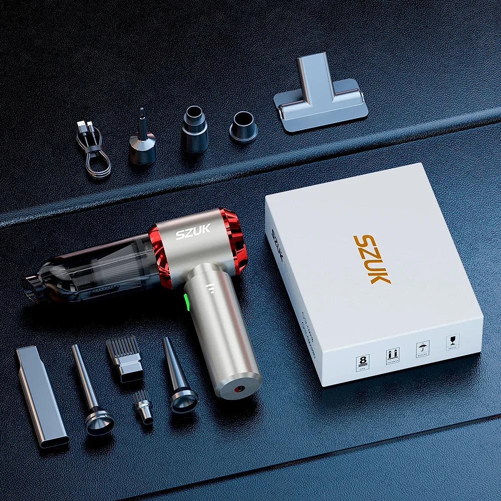 SZUK 985000Pa Car Vacuum Cleaner Portable Handheld Wireless Strong Suction Car Cleaner Cleaning Machine Mini Vacuum Cleaner