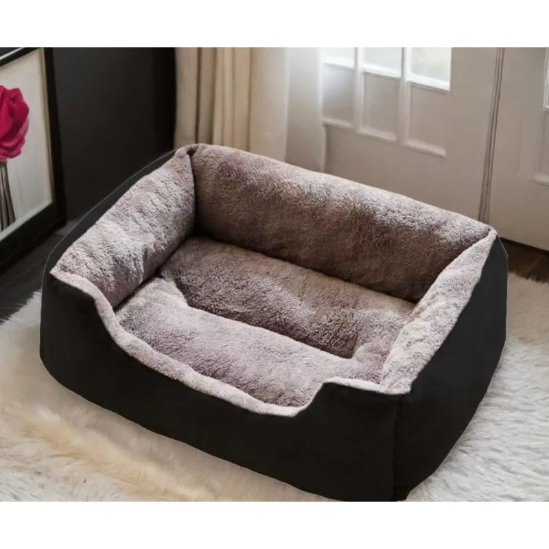 All Seasons Universal Pet Nest Cat Nest Dog Nest Mat Winter Warm Solid Square Nest Small Medium Sized Dog Teddy Corgi Sofa Bed