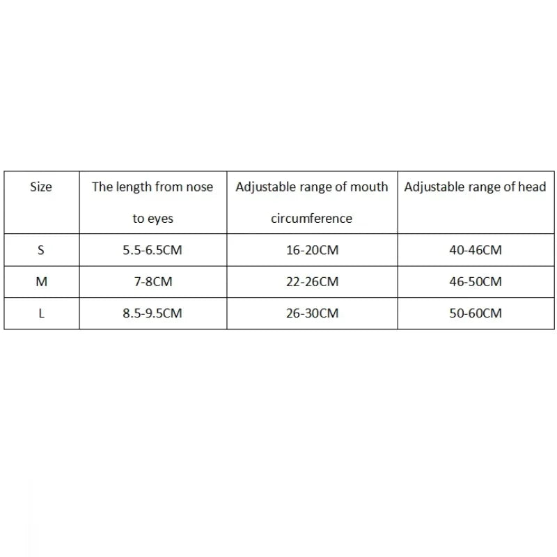 1PC Anti licking and anti biting dog mouth cover Pet mask Breathable drinking water adjustable dog mouth special Dog mouth cover