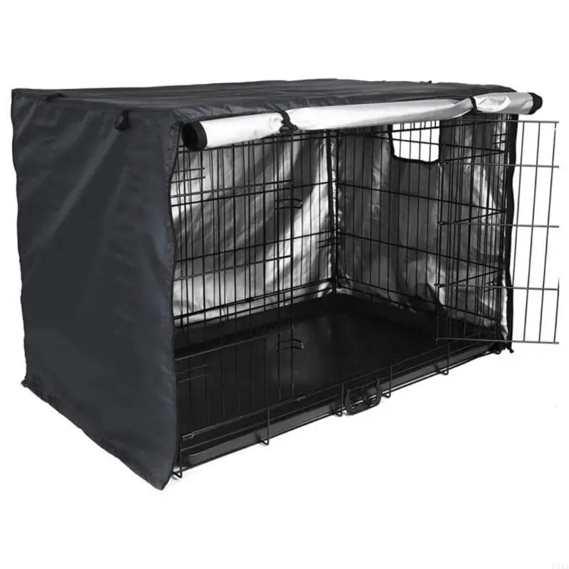 42/36/30/24 inch Dog Crates Cover Double Door Pet Kennels Covers for Wire Crates