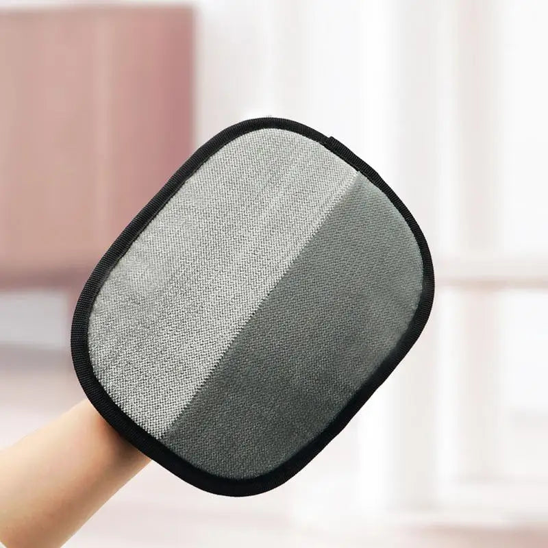 Cat Hair Remover Glove 2 Pieces Pet Static Hair Removal Gloves Dog Cleaning Supplies Shedding Mitt Grooming Brush For Bed Sheet