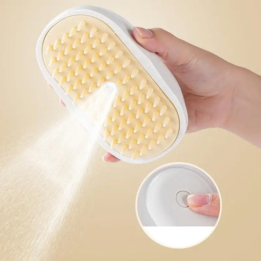 Defur Comb For Dogs Electric Steamy Cat Brush Cat Cleaning Massage Supplies Dog Hair Remover Pet Grooming dog steams brush