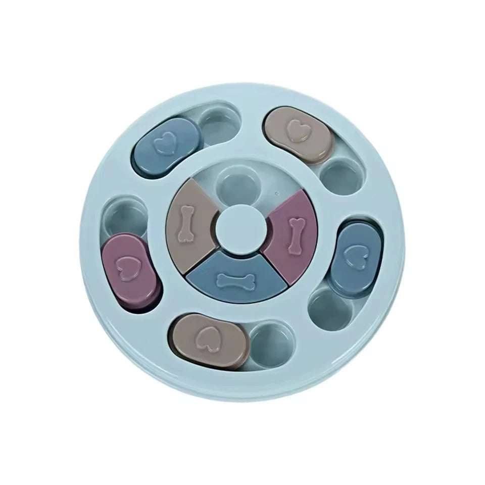 Dog educational toys, anti-choking bowl, slow feeding tray invisible food bowl non-slip dog bowl cat bowl pet fun supplies