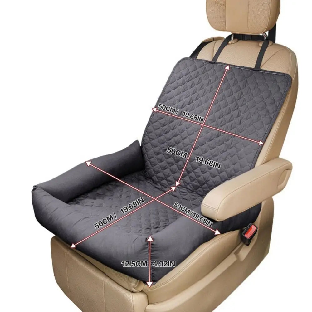 Waterproof Pet Car Seat Cover Anti-Dirty Folding Dog Car Seat Detachable Breathable Pet Travel Carrying Mat Outdoor Travel