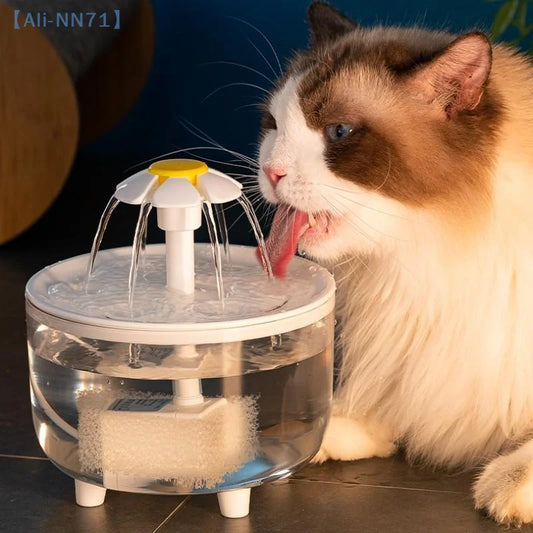 【NN71】Auto Circulating Pets Water Fountain USB Electric Mute Cat Dog Drinker Bowl 1500mL Recirculate Filtring Water Dispenser