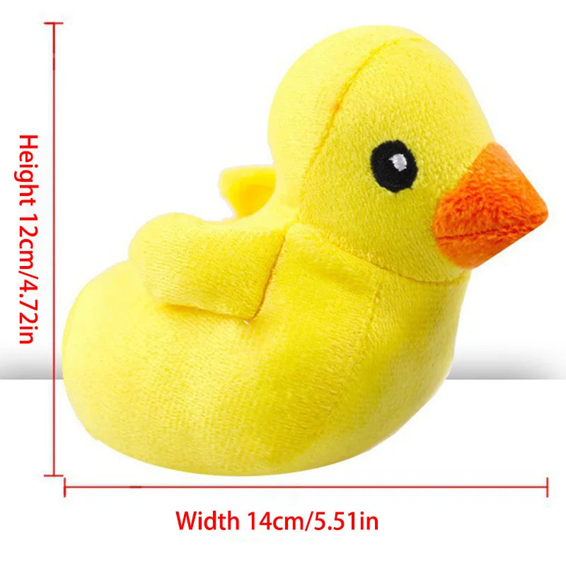 7-piece set of puppy sound toys, loose plush pet chewing, plush fruit snacks and vegetable puppy toys, suitable for cute play