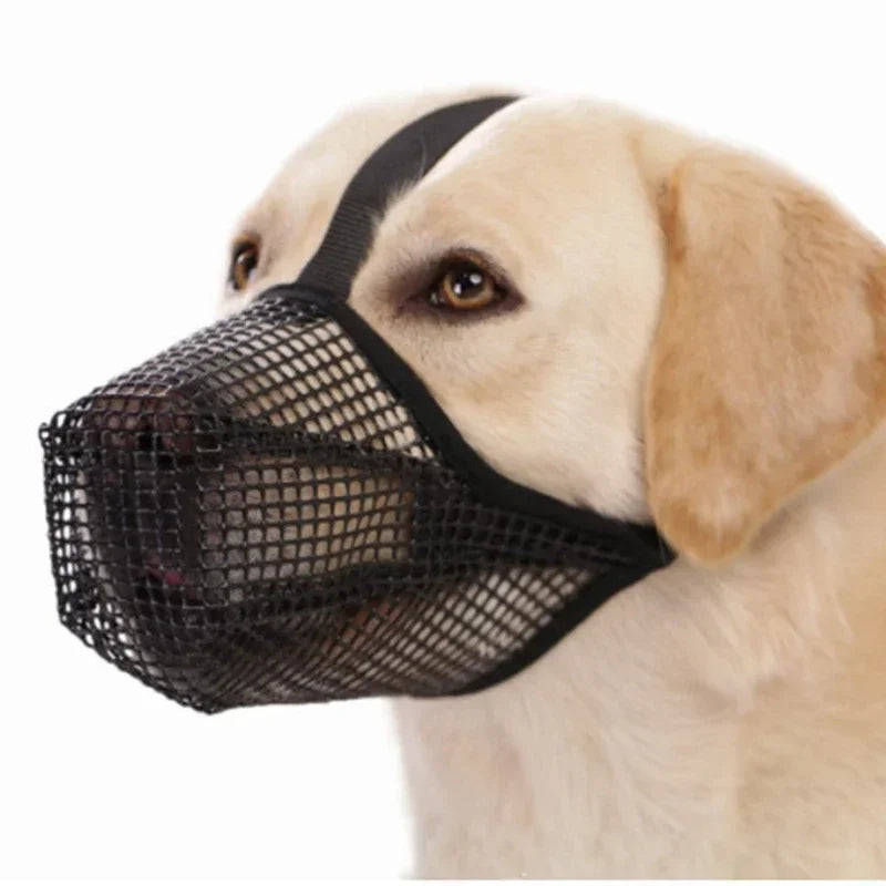1PC Anti licking and anti biting dog mouth cover Pet mask Breathable drinking water adjustable dog mouth special Dog mouth cover